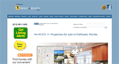 Desktop Screenshot of fishhawkrealtorrealty.com